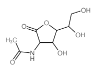 N-[5-(1,2-dihydroxyethyl)-4-hydroxy-2-oxo-oxolan-3-yl]acetamide picture