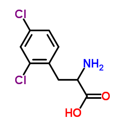 2,4-Dichlorophenylalanine structure