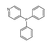 diphenyl(pyridin-4-yl)phosphane Structure