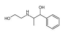 1-phenyl-2-methyl-3-aza-1,5-pentane diol Structure