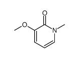 3-methoxy-1-methyl-2(1H)-pyridone Structure