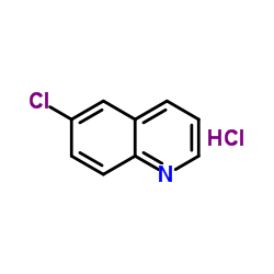 6-Chloroquinoline hydrochloride (1:1) structure