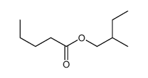 2-methylbutyl pentanoate Structure