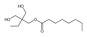 2,2-Bis(hydroxymethyl)butyl octanoate结构式