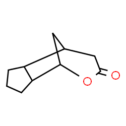 octahydro-1,5-methano-3H-cyclopent[c]oxepin-3-one structure