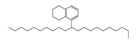5-(1-Decylundecyl)-1,2,3,4-tetrahydronaphthalene结构式