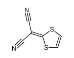 2-(1,3-dithiol-2-ylidene)propanedinitrile结构式