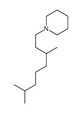 1-(3,7-dimethyloctyl)piperidine结构式