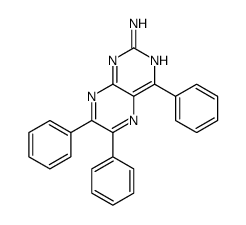 4,6,7-triphenylpteridin-2-amine结构式
