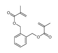 [2-(2-methylprop-2-enoyloxymethyl)phenyl]methyl 2-methylprop-2-enoate Structure