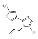 4-ALLYL-5-(5-METHYLTHIEN-3-YL)-4H-1,2,4-TRIAZOLE-3-THIOL picture