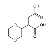 [1,4]dioxanyl-succinic acid Structure