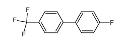 4-fluoro-4'-(trifluoromethyl)-1,1'-biphenyl结构式