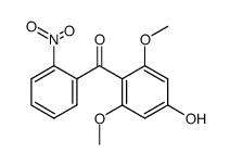 2'-nitro-2,6-dimethoxy-4-hydroxybenzophenone Structure