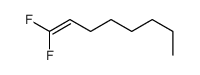 1,1-difluorooct-1-ene结构式
