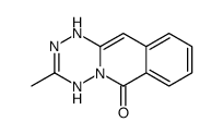 3-methyl-1,4-dihydro-[1,2,4,5]tetrazino[1,6-b]isoquinolin-6-one结构式