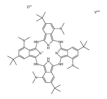 VANADYL 3,10,17,24-TETRA-TERT-BUTYL-1,8,15,22-TETRAKIS(DIMETHYLAMINO)-29H-PHTHALOCYANINE picture