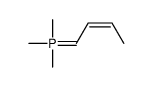 [(E)-but-2-enylidene]-trimethyl-λ5-phosphane结构式