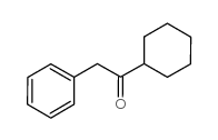 1-环己基-2-苯基-1-乙酮结构式