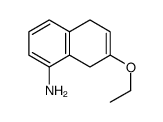 7-乙氧基-5,8-二氢萘-1-胺结构式