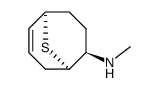 methyl-(9-thia-bicyclo[3.3.1]non-6-en-2endo-yl)-amine结构式