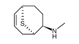 methyl-(9-thia-bicyclo[3.3.1]non-6-en-2endo-yl)-amine Structure