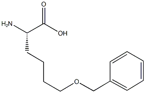 6-Benzyloxy-L-norleucine结构式