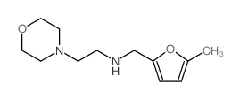 (5-Methyl-furan-2-ylmethyl)-(2-morpholin-4-yl-ethyl)-amine结构式