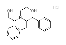 2-(1,3-diphenylpropan-2-yl-(2-hydroxyethyl)amino)ethanol structure