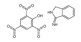 3H-isoindol-1-amine,2,4,6-trinitrophenol结构式