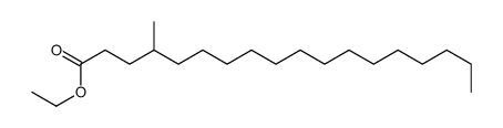 ethyl 4-methyloctadecanoate结构式