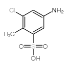 4-amino-6-chlorotoluene-2-sulphonic acid结构式