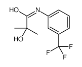 2-hydroxy-2-methyl-N-[3-(trifluoromethyl)phenyl]propanamide Structure