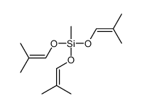 methyl-tris(2-methylprop-1-enoxy)silane结构式