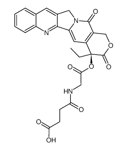 camptothecin-20-(N-succinamidoglycinate)结构式