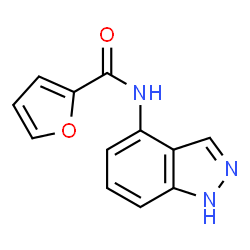 FURAN-2-CARBOXYLIC ACID (1H-INDAZOL-4-YL)-AMIDE Structure