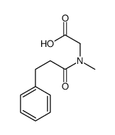 2-[methyl(3-phenylpropanoyl)amino]acetic acid picture