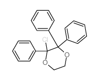 1,4-Dioxane,2-chloro-2,3,3-triphenyl- picture