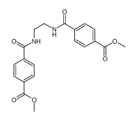 methyl 4-[2-[(4-methoxycarbonylbenzoyl)amino]ethylcarbamoyl]benzoate结构式