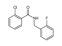 2-chloro-N-(2-fluorobenzyl)benzamide picture