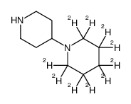 2,2,3,3,4,4,5,5,6,6-decadeuterio-1-piperidin-4-ylpiperidine结构式