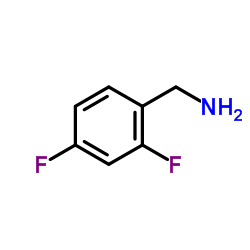 2,4-Difluorobenzylamine structure