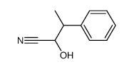 2-hydroxy-3-phenylbutyronitrile结构式