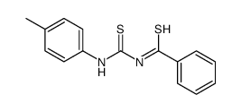 N-[(4-methylphenyl)carbamothioyl]benzenecarbothioamide Structure