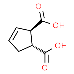 3-Cyclopentene-1,2-dicarboxylicacid,(1R,2R)-rel-(9CI) structure