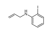 2-iodo-N-allylaniline Structure