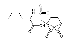 CAMPHORQUINONE-10-SULFONYLNORLEUCINE structure