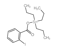 (o-iodobenzoyloxy)tripropylstannane Structure