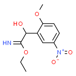 Benzeneethanimidic acid,-alpha--hydroxy-2-methoxy-5-nitro-,ethyl ester (9CI) picture