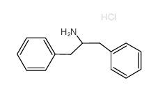 1,3-DIPHENYLPROPAN-2-AMINE HYDROCHLORIDE Structure